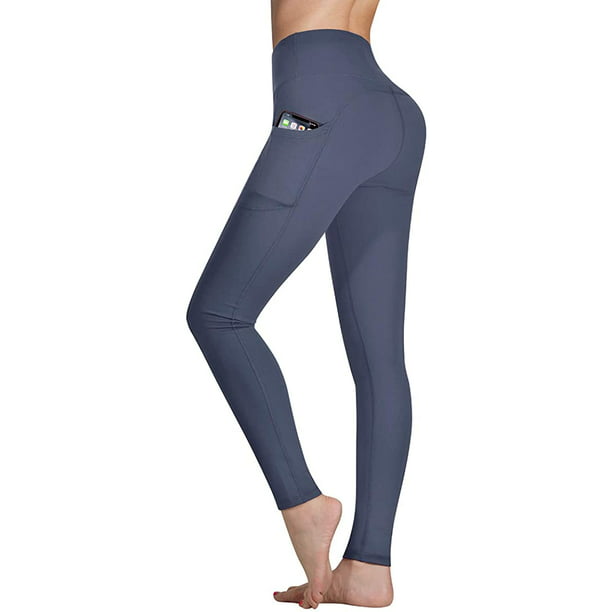 Rocorose Womens Yoga Pants High Waist Tummy Control Power Flex Sports Leggings Activewear Tights 